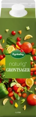 Grønnsaksjuice 1 Lt Naturig