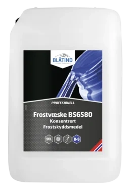 Blåtind Profesjonell Frostvæske Kons Bs6580 Blå 20l