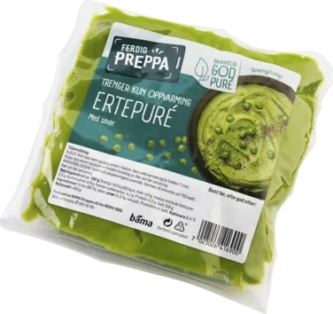 Ertepuré 400g Ferdig Preppa