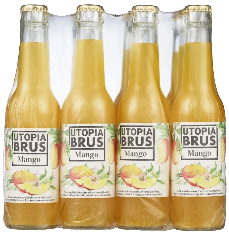 Utopiabrus Mango 0,275lx12 flaske Berentsens