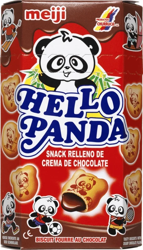 Kjeks m/Sjokolade 50g Hello Panda