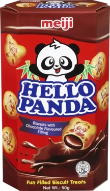 Kjeks m/Sjokolade 50g Hello Panda