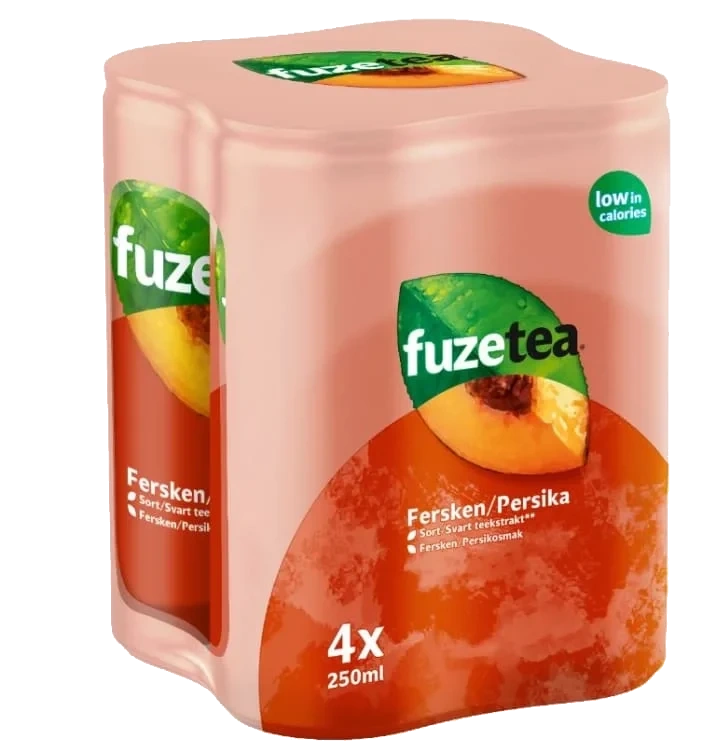 Fuzetea Peach Hibiscus 0,25lx4 boks