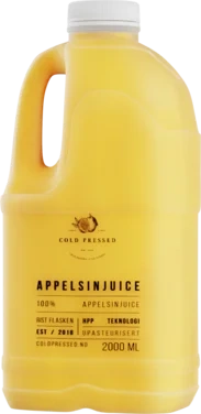 Cold Pressed Juice 100% Appelsin 2l