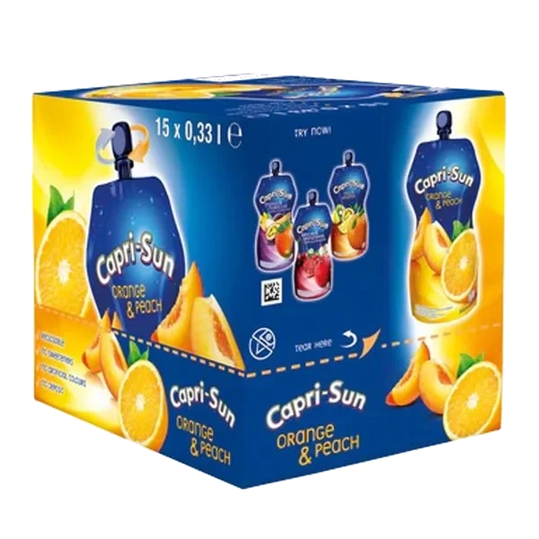 Capri Sun Appelsin (Kartong 15 x 330ml)