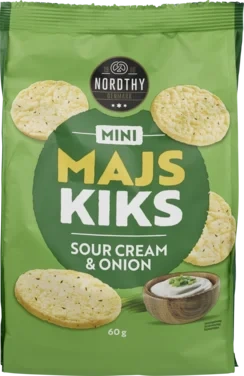 Nordthy Mini Majskiks Sour Cream & Onion 60g