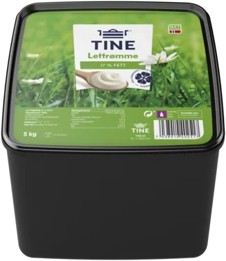 Lettrømme 5kg Tine
