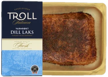 Varmrøkt Dill-laks Bit Troll