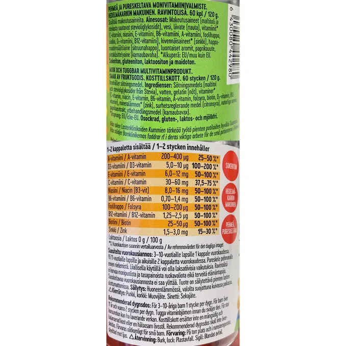 Multivitamin Tutti Frutti