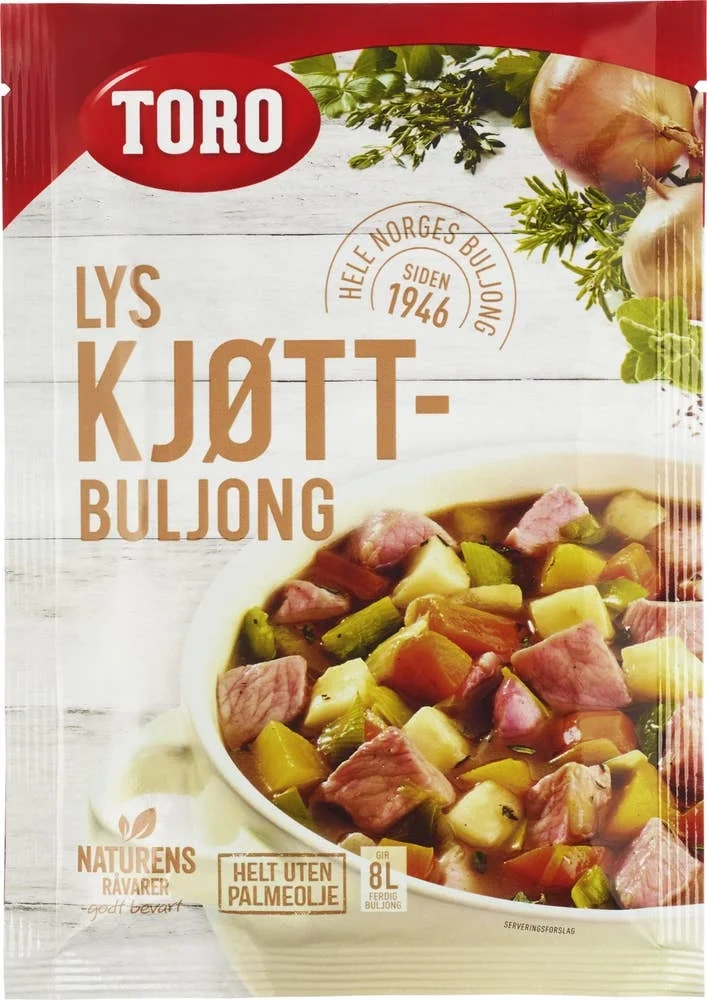 Lys kjøttbuljong