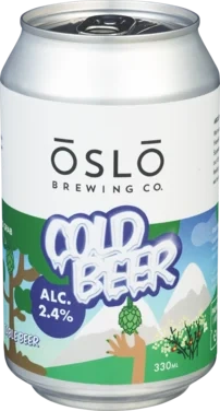 Cold Beer - 0.33l bx 2,4% Oslo Brewing Co