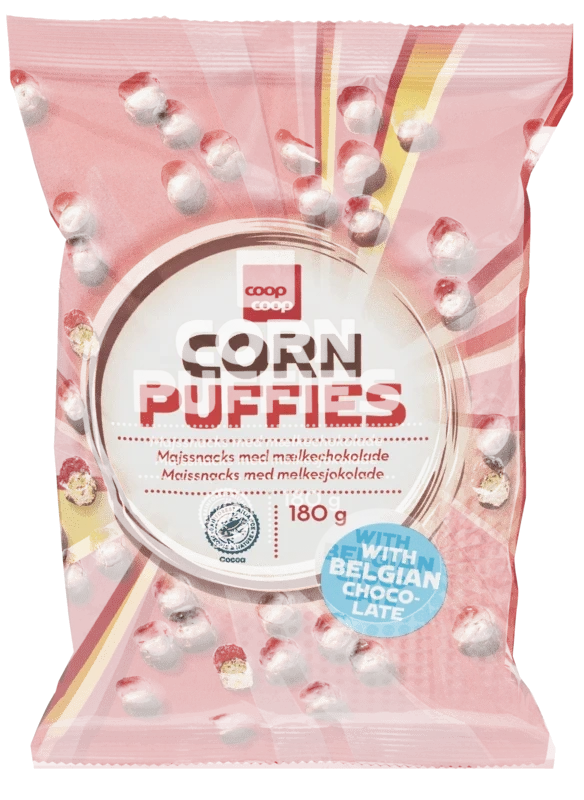 Coop Corn Puffies 180g