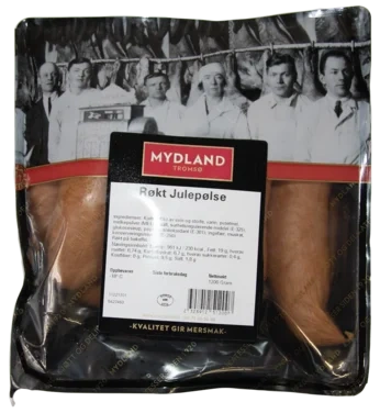 Røkt Julepølse Fryst  Ca. 1,2kg