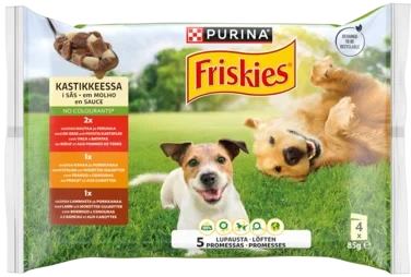 Friskies Våt Hund 4pk 340g Purina