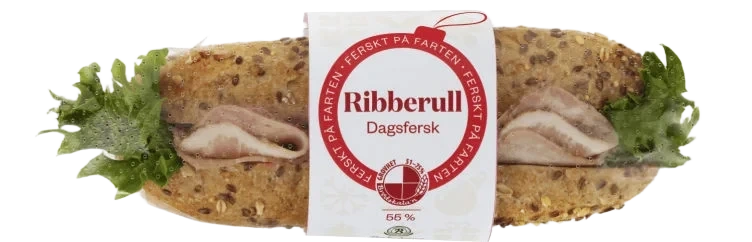 Baguette Grov Roastbiff 215g Bakehuset