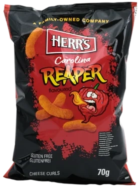 Herr's Carolina Reaper Curl 70g