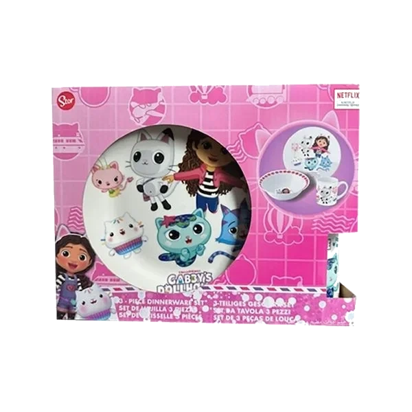 Spisesett i Keramikk - Gabby´s Dollhouse