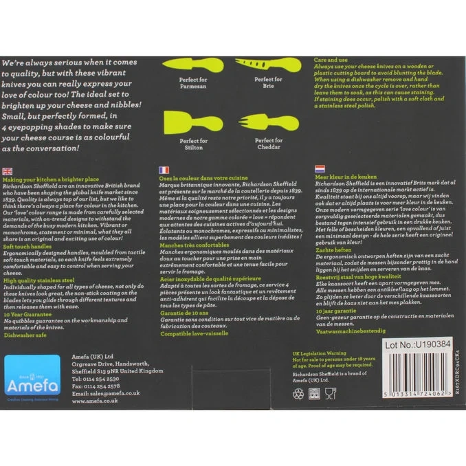 Ostknivar 4-pack