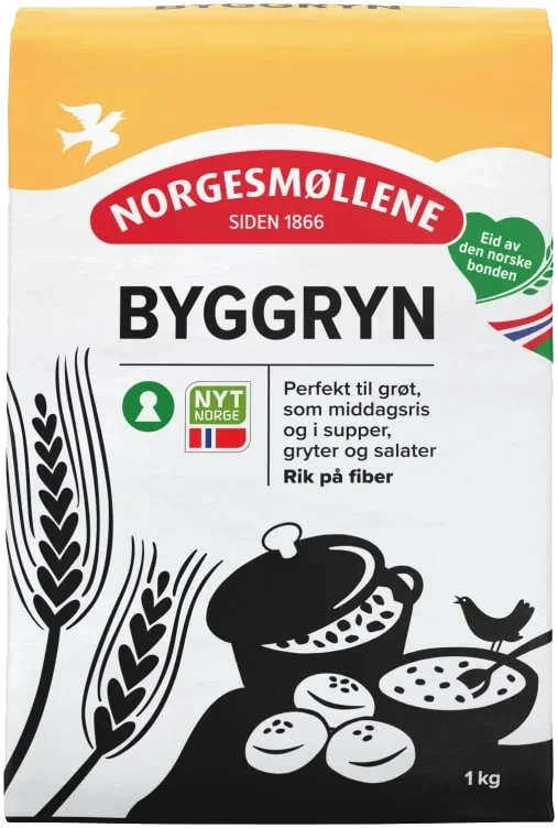Byggryn 1kg Norgesmøllene