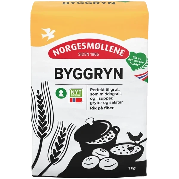 Byggryn 1kg Norgesmøllene