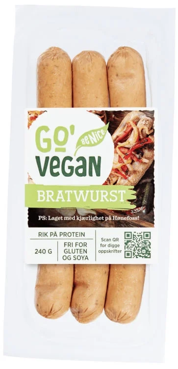 Go'vegan Bratwurst 240g