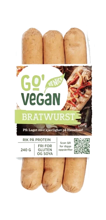 Go'vegan Bratwurst 240g
