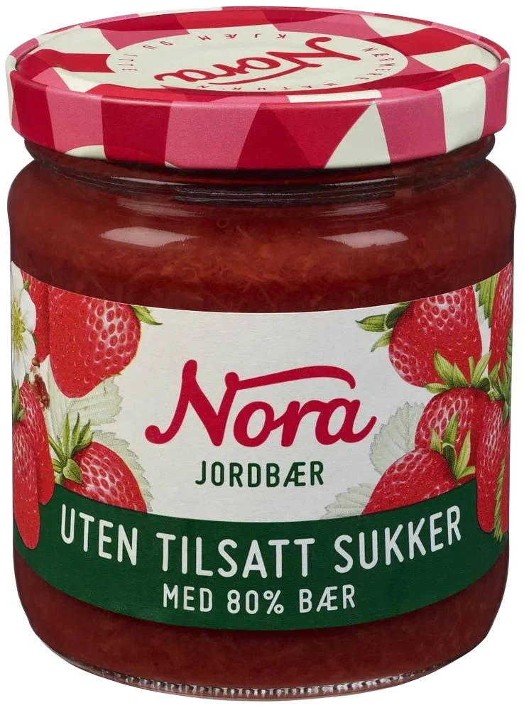 Jordbær Uten tilsatt sukker, 275 g