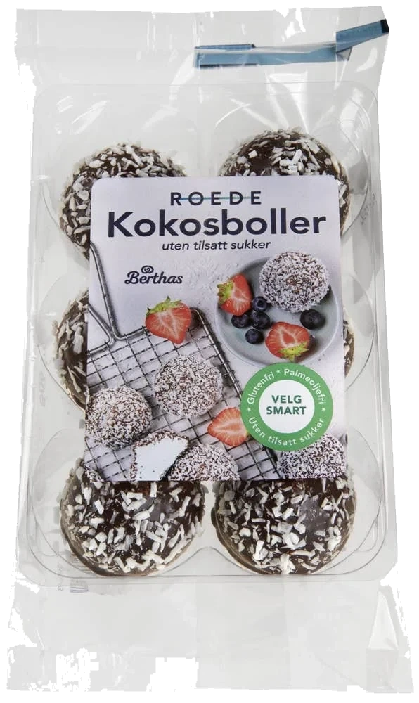 Kokosboller uten sukker