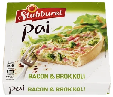 Pai Bacon&Broccoli 220g Stabburet