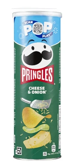 Pringles Cheese & Onion 165g