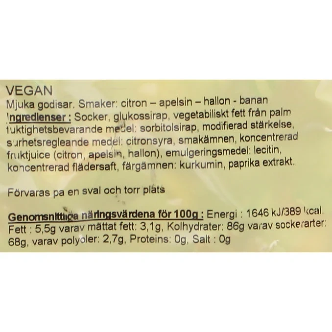 Fruktkarameller Mix