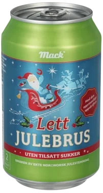 Mack Julebrus Lett 0.33l bx