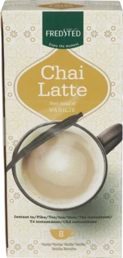 Fredsted Chai Latte Vanilje 8x26g