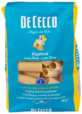 Rigatoni 500g De Cecco