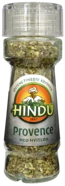 Provence/hvitløk Kvern Glass Hindu