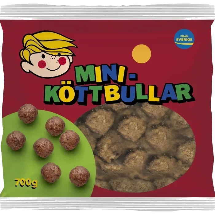 Miniköttbullar Stekta 700g Scan
