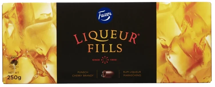 Liqueur Fills Sjokolade 250g Fazer