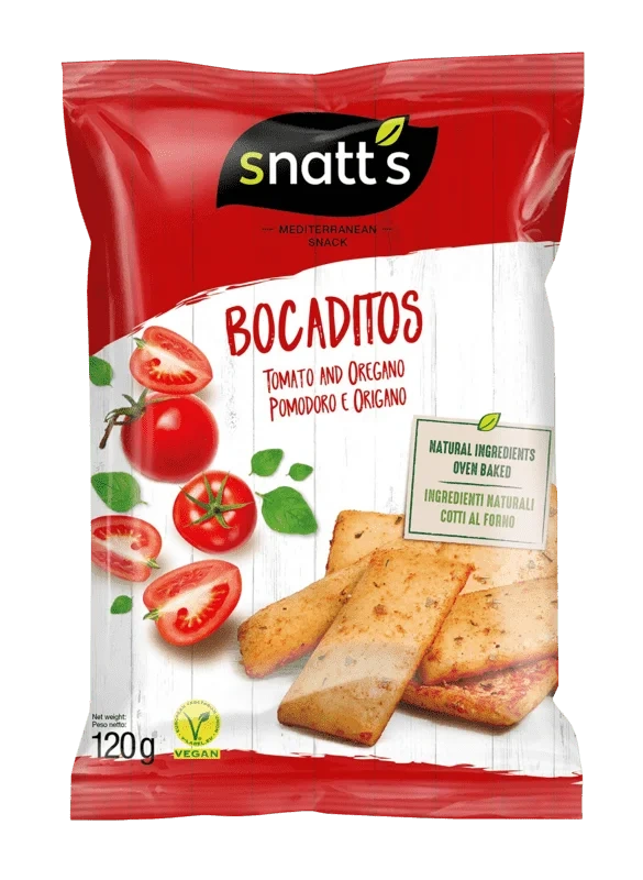 Snatt's Brødsnacks med Tomat og Oregano 120g