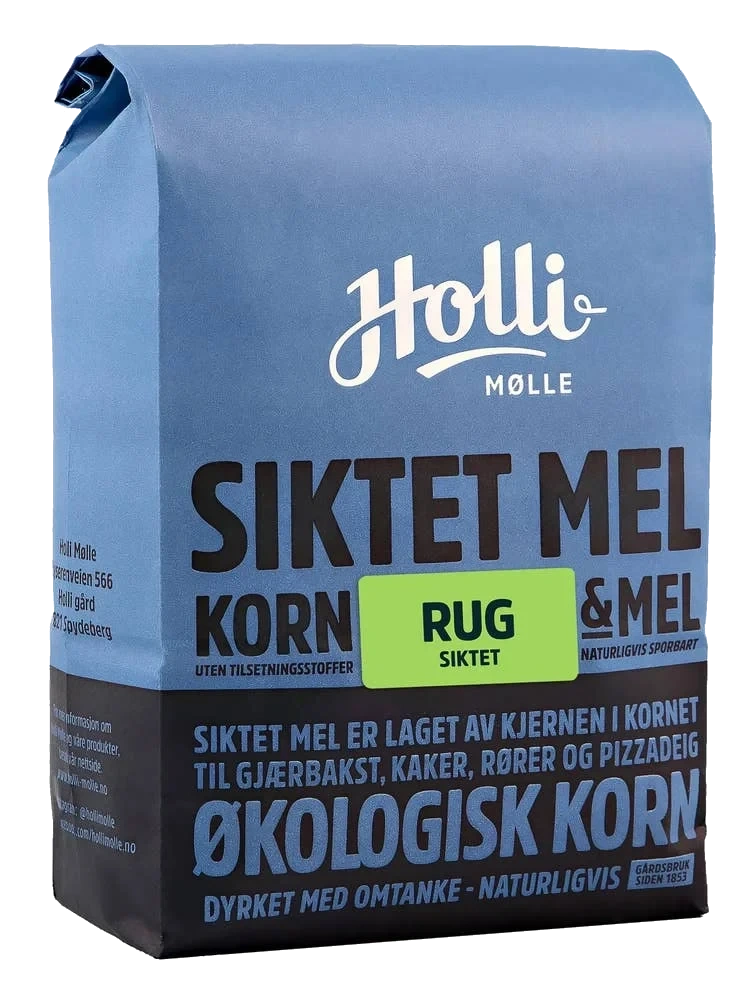 Økologisk rugmel