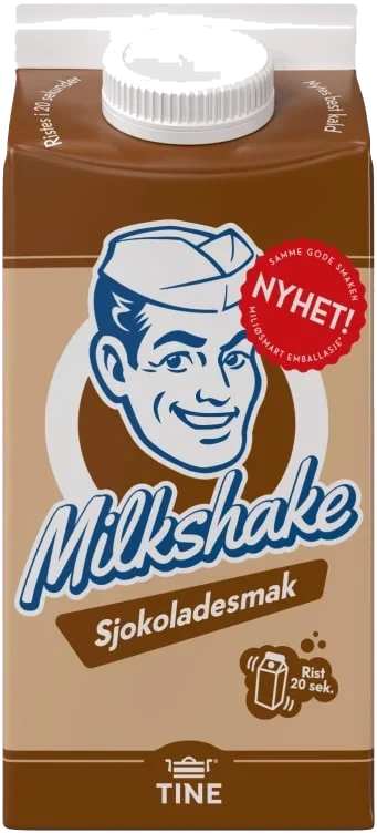 Tine Milkshake Sjokolade 250 Ml