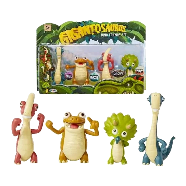 Gigantosaurus - Figurpakke 4stk