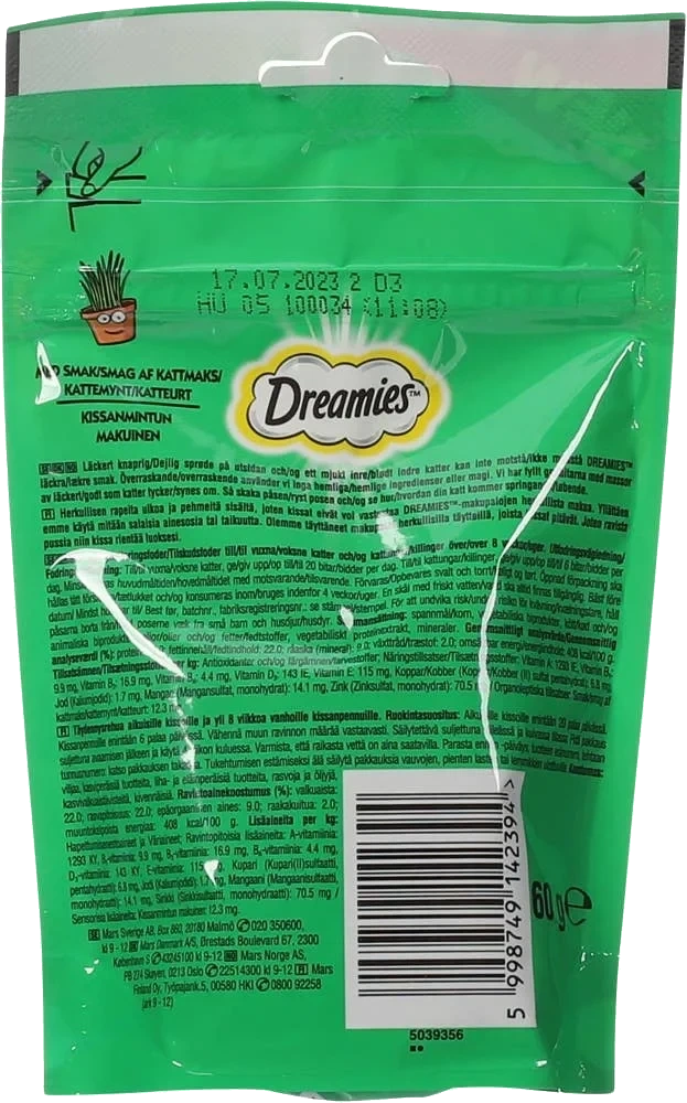 Kattesnacks med kattemynte
