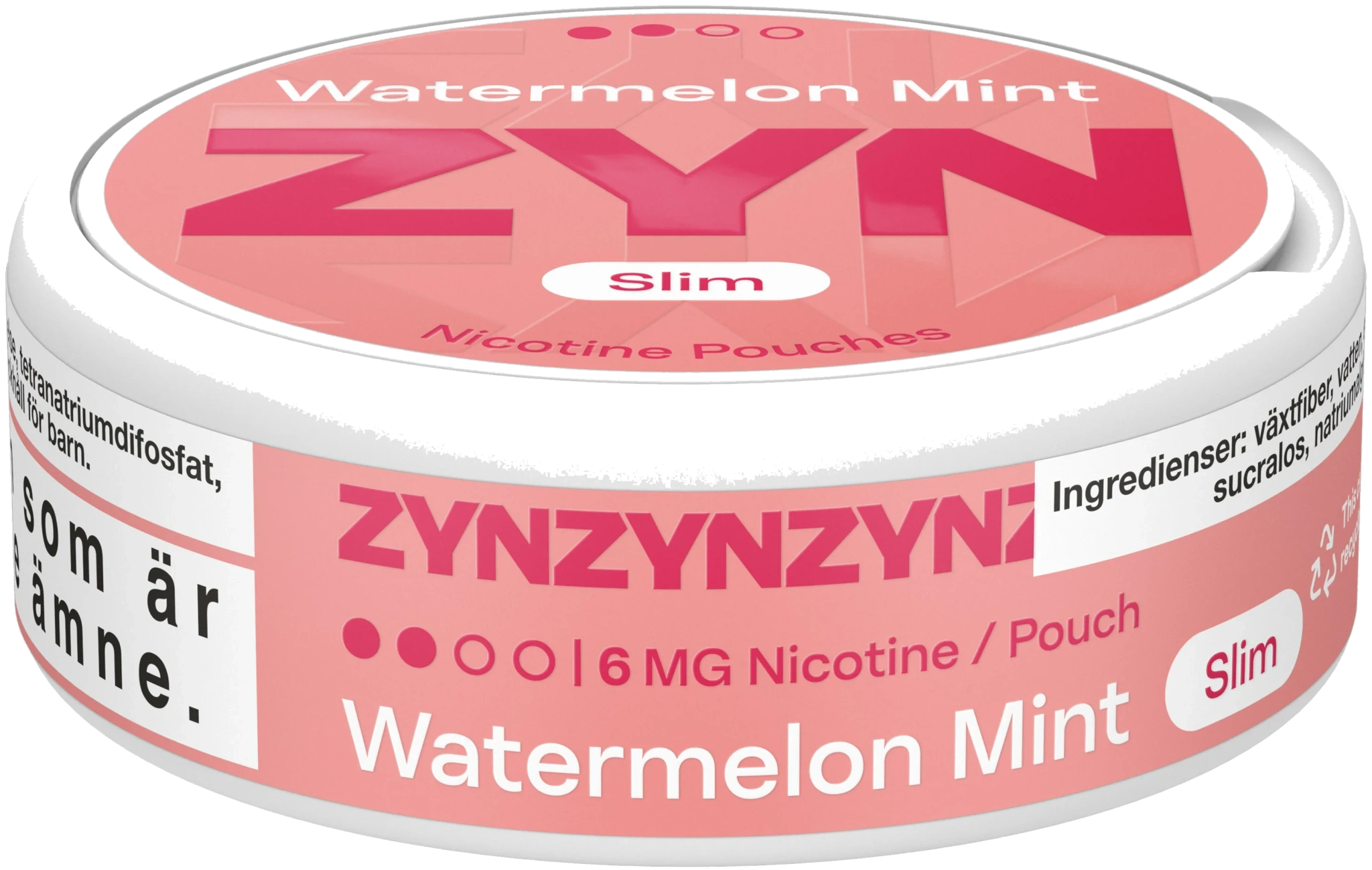 Zyn Watermelon & Mint Slim S2