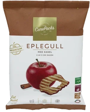 Carepacks Eplegull Kanel 30g