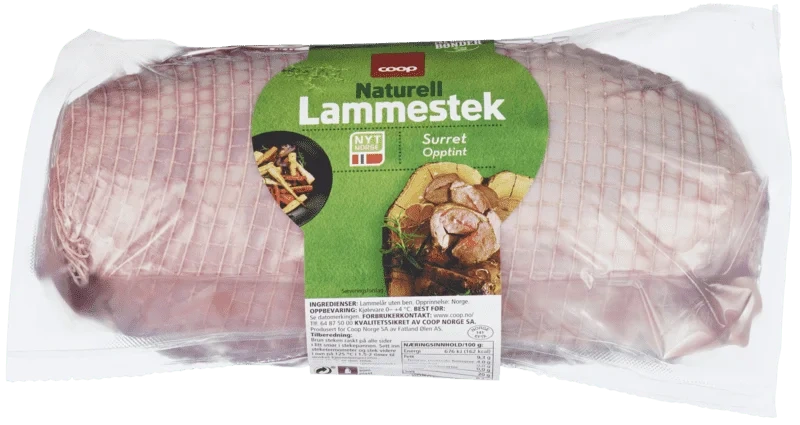 Coop Surret Lammestek ca 1,5kg