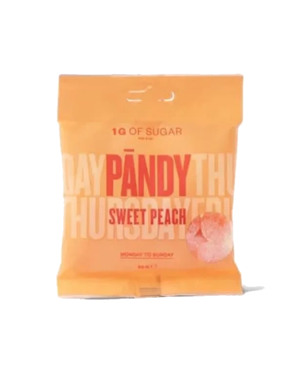 Sweet Peach u/Sukker 50g Pändy