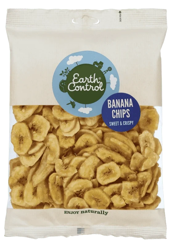 Earth Control Banan Chips 200g