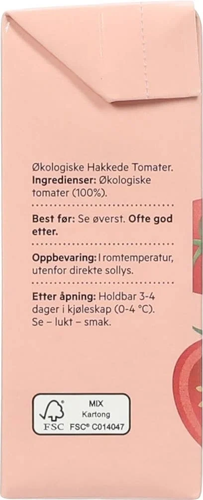 Hakkede tomater