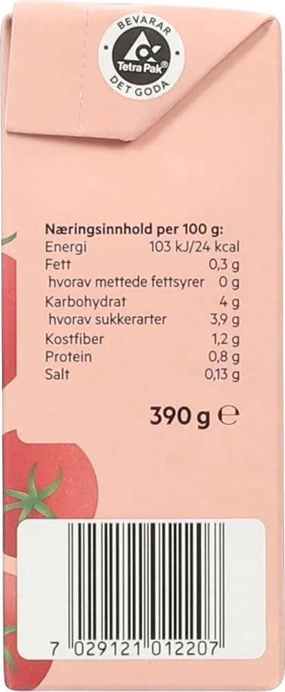 Hakkede tomater