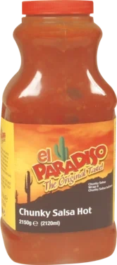 El Paradiso Salsa Chunky Hot 6x2l